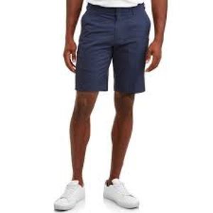 NWT Ben Hogan Navy Blue Performance Flat Front Shorts